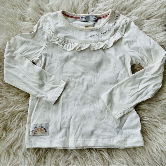 Marks & Spencer Other - Marks & Spencer ruffle top 3-4Y